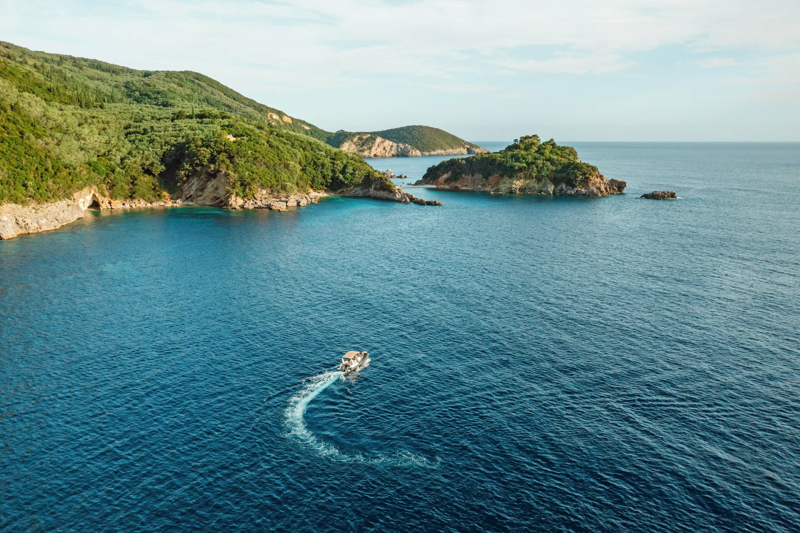 Corfu coastline