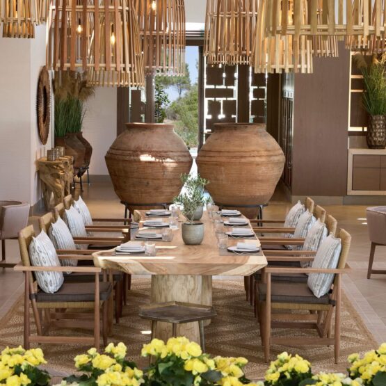 Al fresco Greek cuisine at Elia restaurant