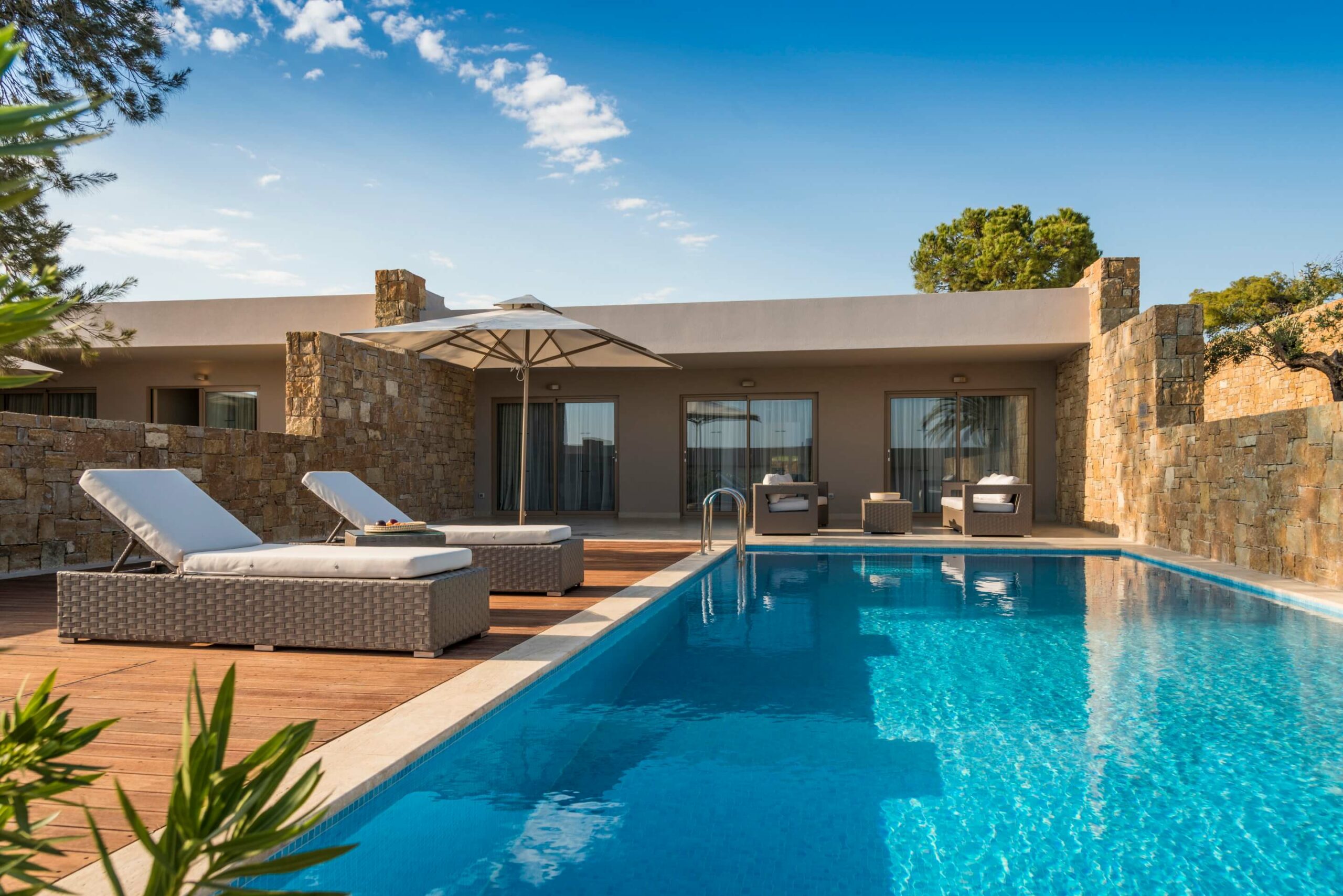 Deluxe Two Bedroom Bungalow Suite with Private Pool | Ikos Olivia