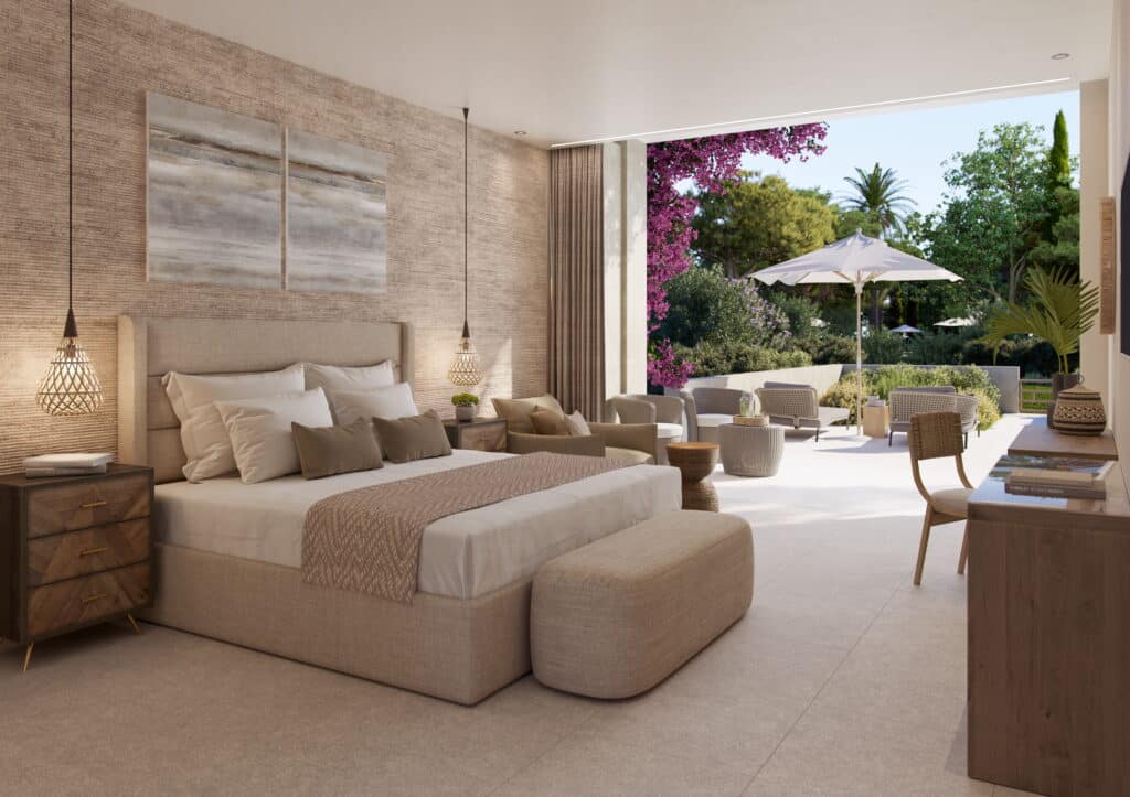 Ikos Odisia Superior Double Room with Private Garden & Garden View