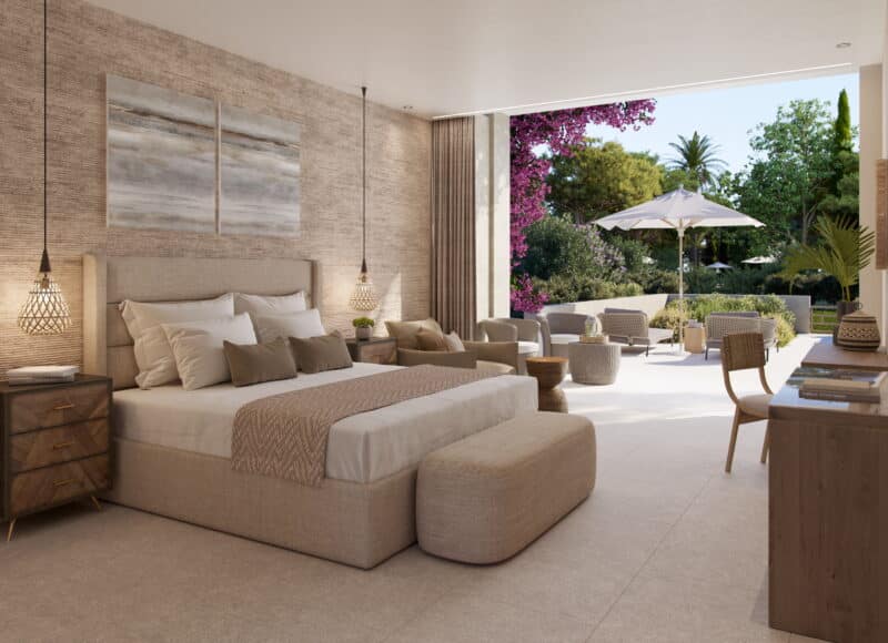 Superior Double Room with Private Garden at Ikos Odisia