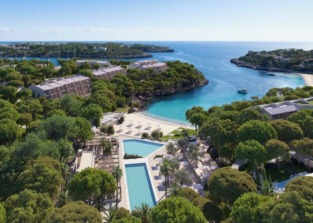 Aerial View of Ikos Porto Petro