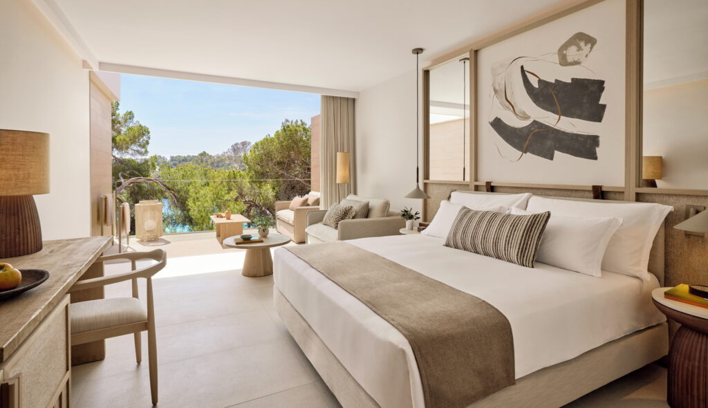 Ikos Porto Petro_Superior Double Room_Partial Sea View_2880x1660