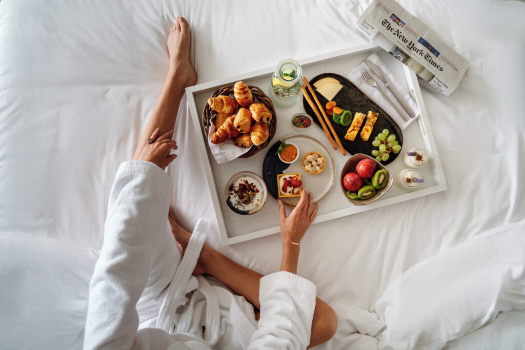 Breakfast in bed