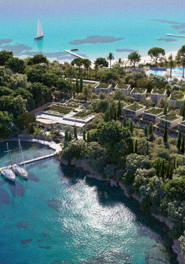 Aerial view of Ikos Odisia