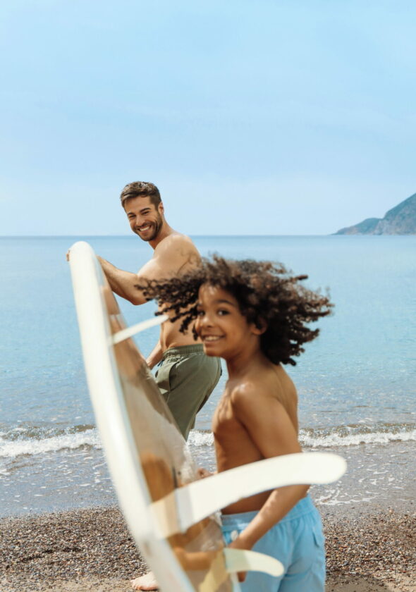 Family Paddleboarding