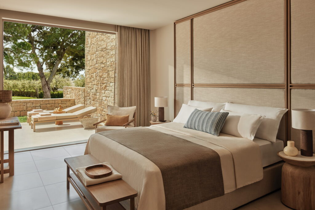Deluxe-Bungalow-Suite mit einem Schlafzimmer und privatem Garten GV