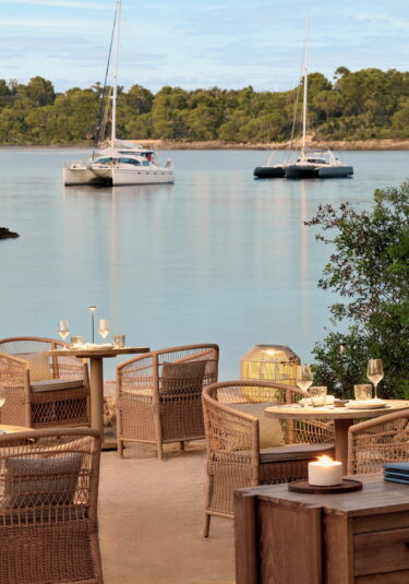 dinner by the sea